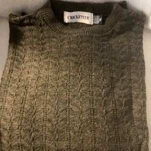 REDUCED  TODAY 1/23/22 $15.00 Cricketeer Men’s Sweater Olive Green New EX-Lrg